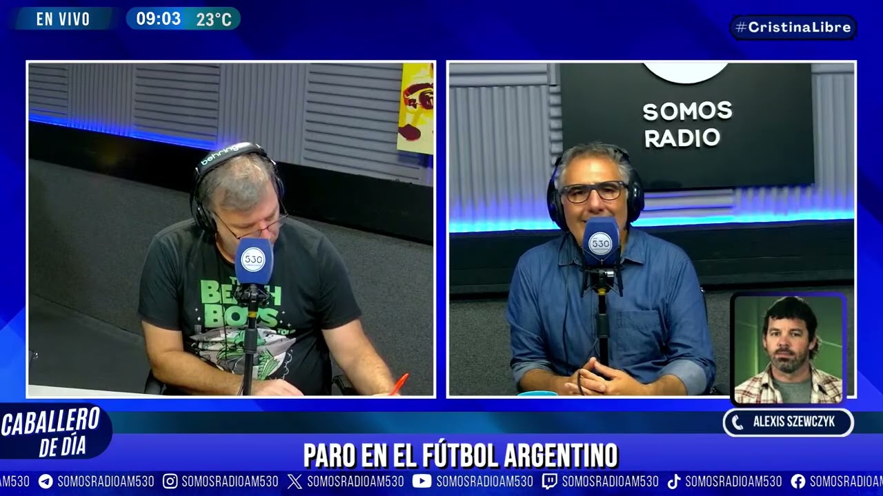 ALEXIS SZEWCZYK | PARO EN EL FUTBOL ARGENTINO | CABALLERO DE DIA