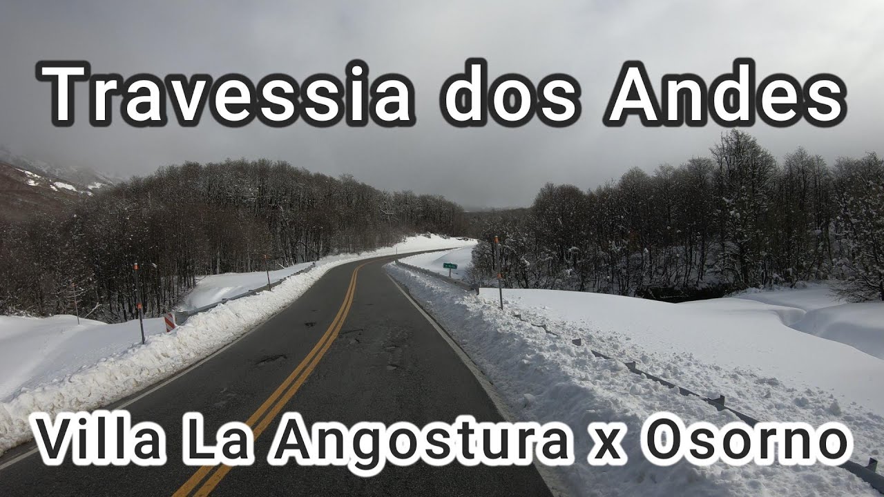 Atravessamos os Andes/ Nevasca #motorhome #T2 #ep74
