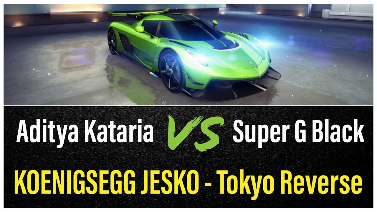 ADITYA KATARIA vs SUPER G BLACK - Tokyo Reverse - Asphalt 8