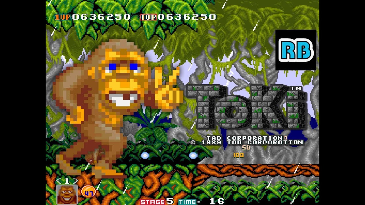 1989 [60fps] Toki 886000pts VeryHard ALL