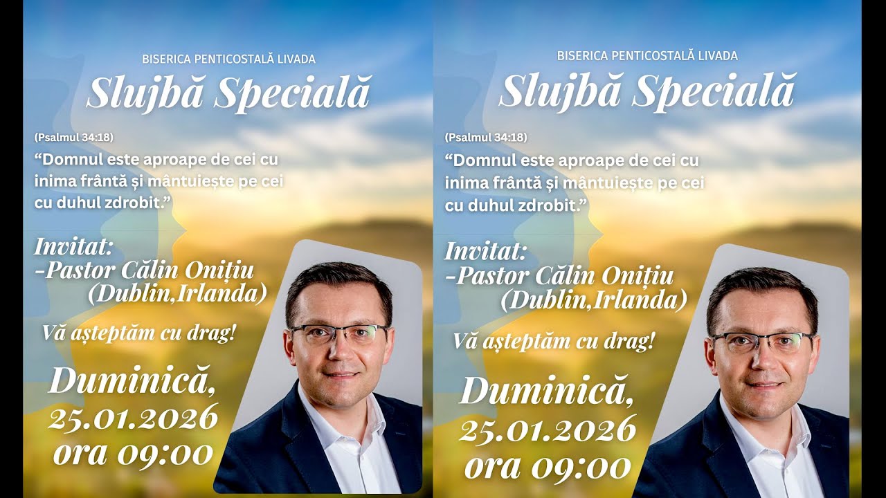 O zi deosebită în Biserica Penticostală LIVADA - Cluj