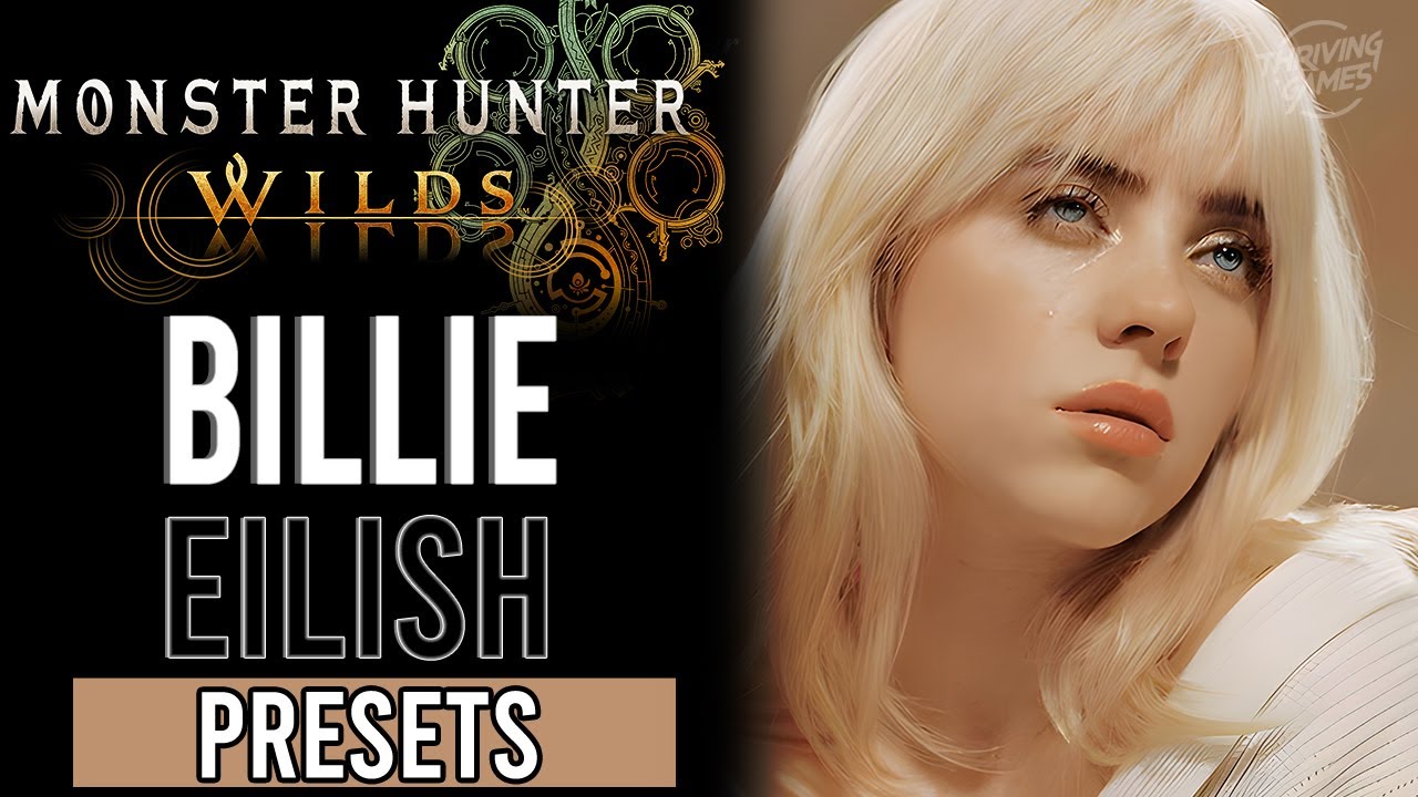 Monster Hunter Wilds Character Creation Female | Billie Eilish