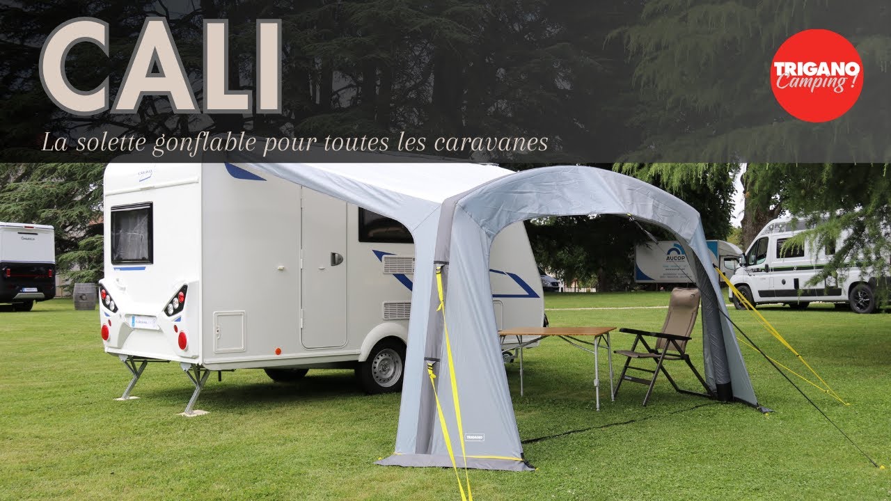 CALI, la solette gonflable pour toutes les caravanes !
