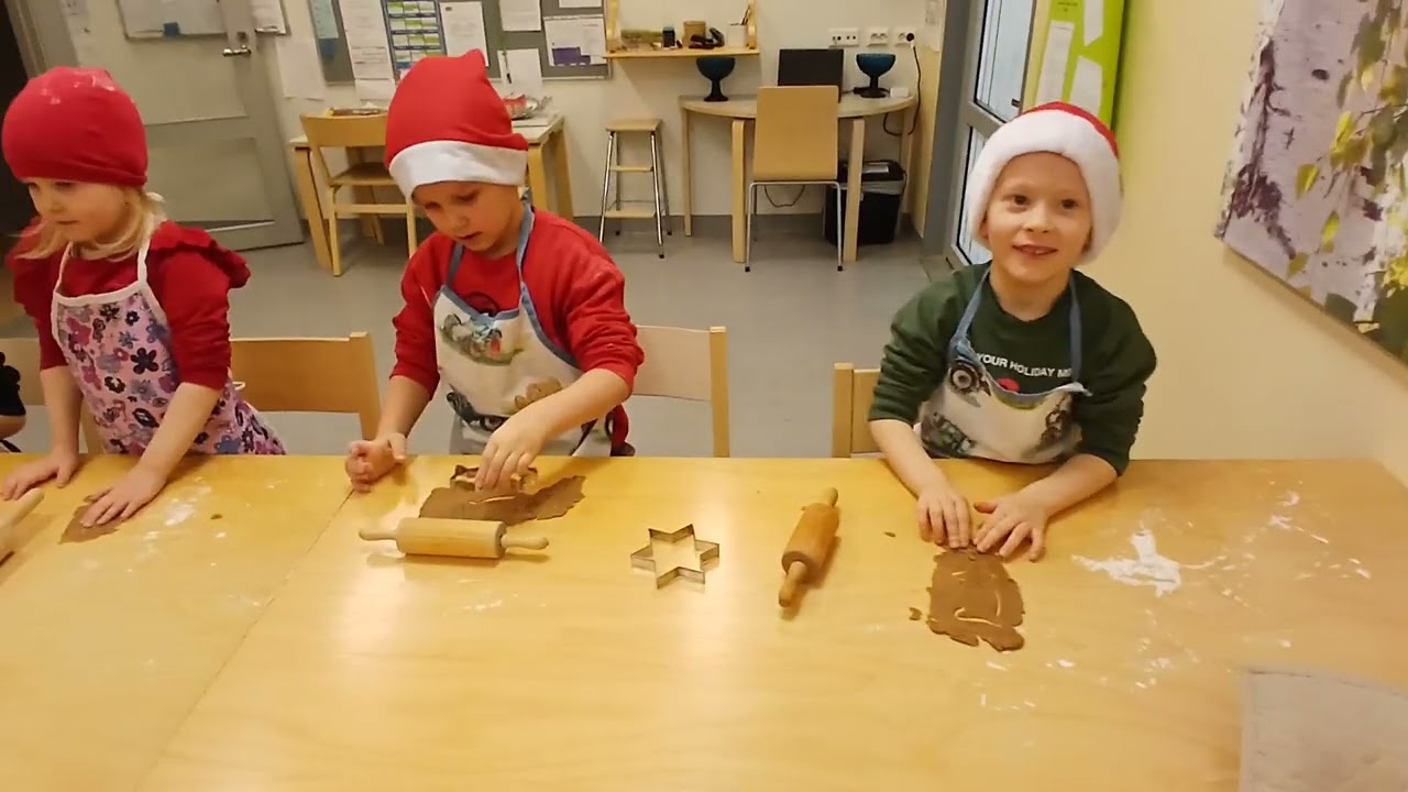 Max ja Eeli leipomassa