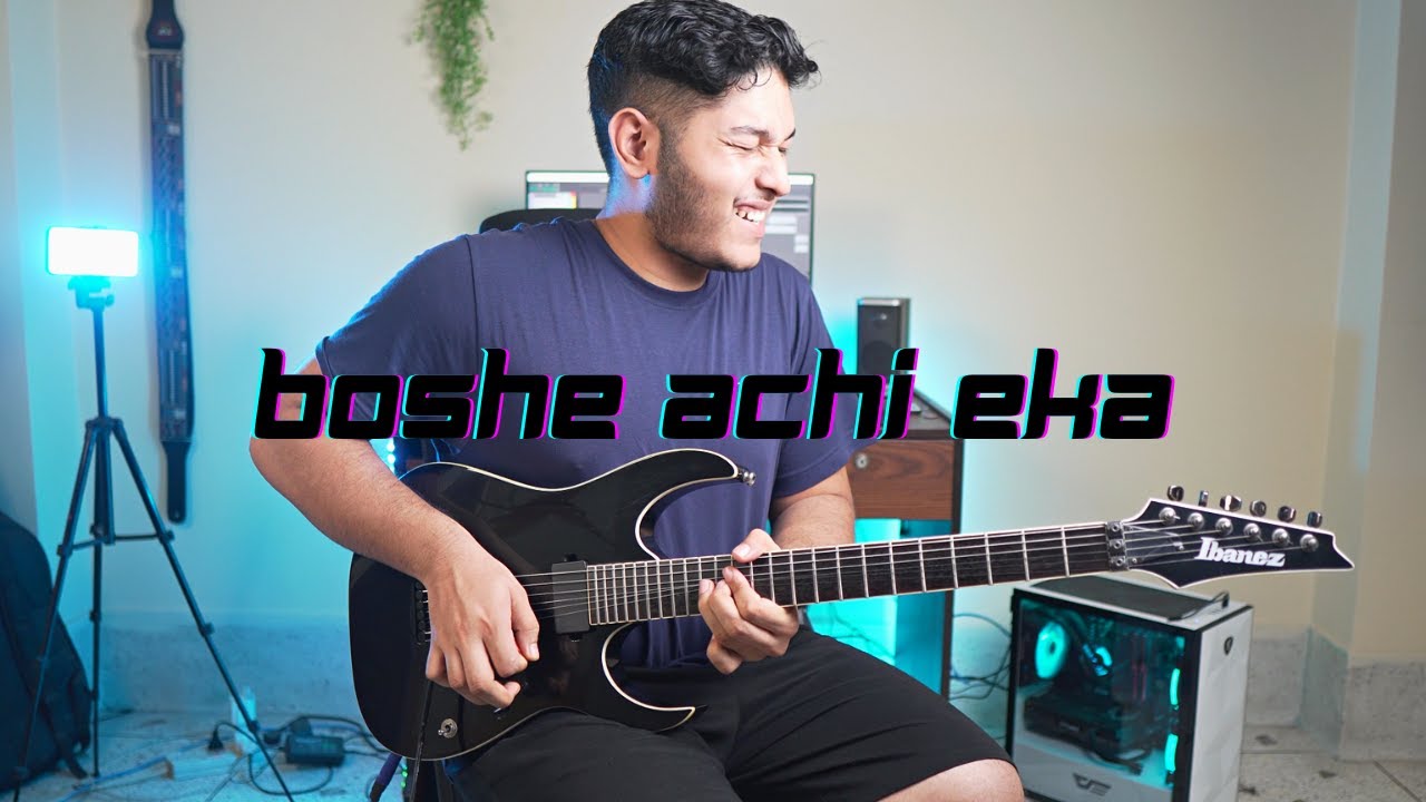 Boshe Achi Eka - Warfaze all guitar solo cover!