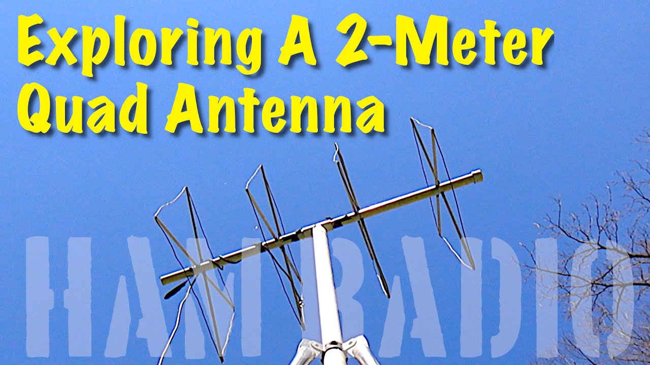 Ham Radio: Exploring a 2 Meter Quad Antenna - Featuring the Byonics PicCon - 3 Old Tech Dudes