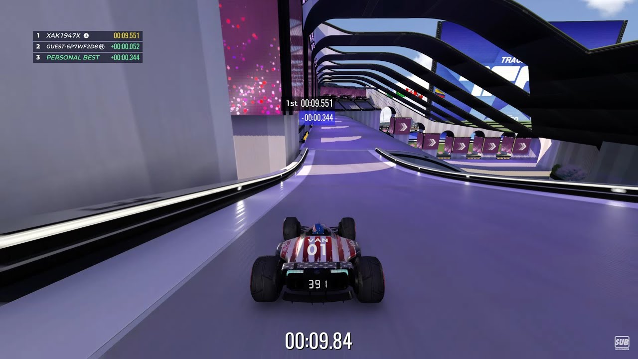 TRACKMANIA Gameplay (PS5 4K First Look)