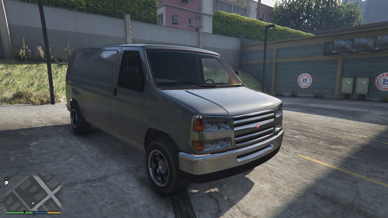 Рабочая лошадка. Bravado Rumpo. GTA 5 Cars #98