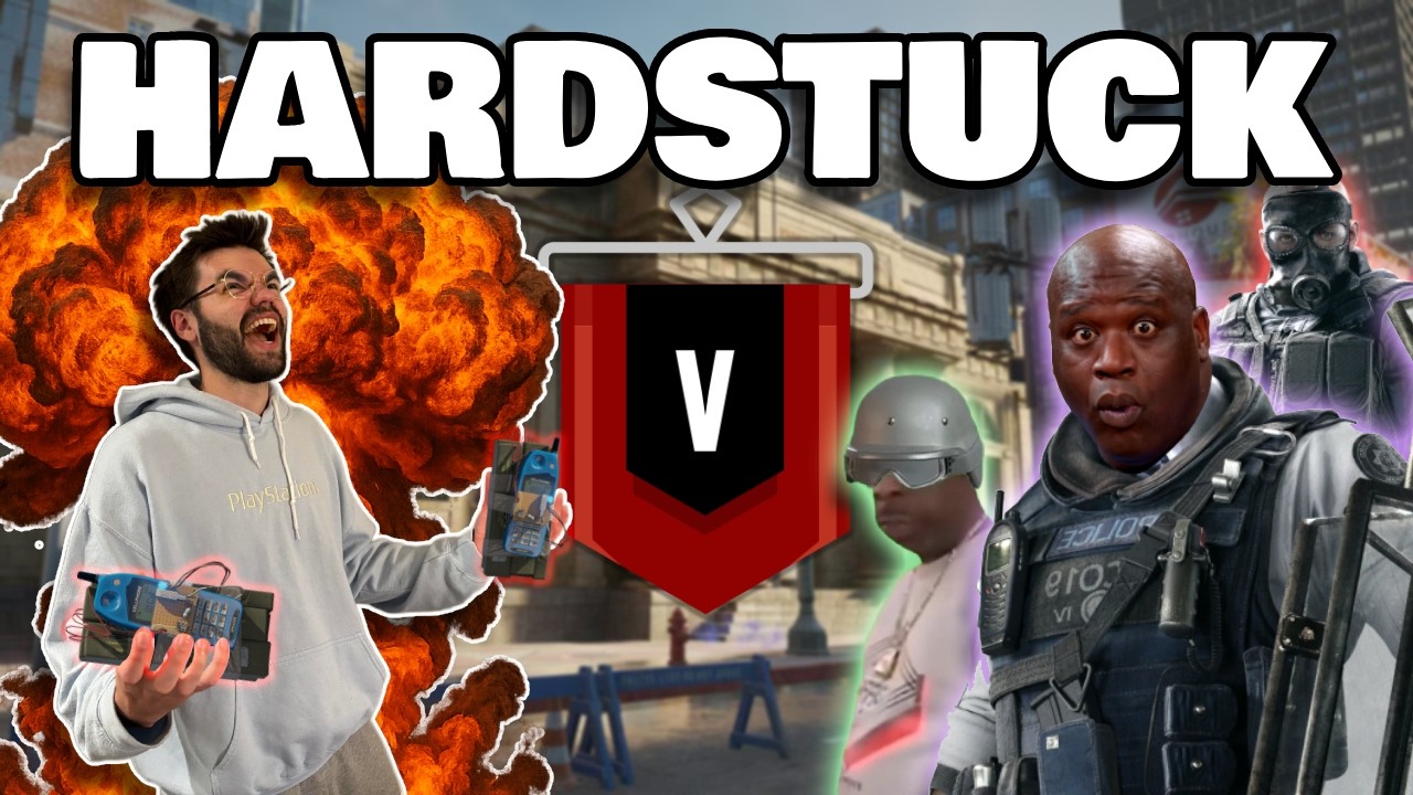 Rainbow Six Siege but it's 1v9