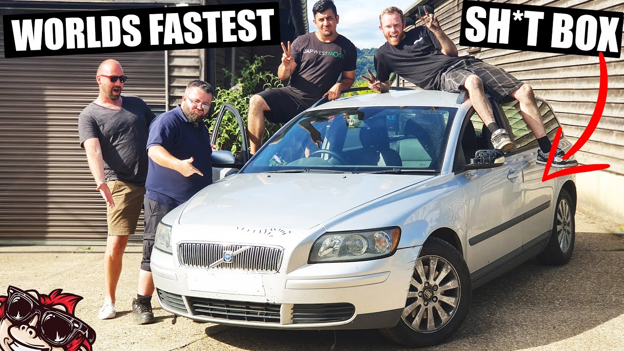 🐒 MASSIVE UPGRADE ON THE WORLDS FASTEST SH*T BOX (VOLVO V50)