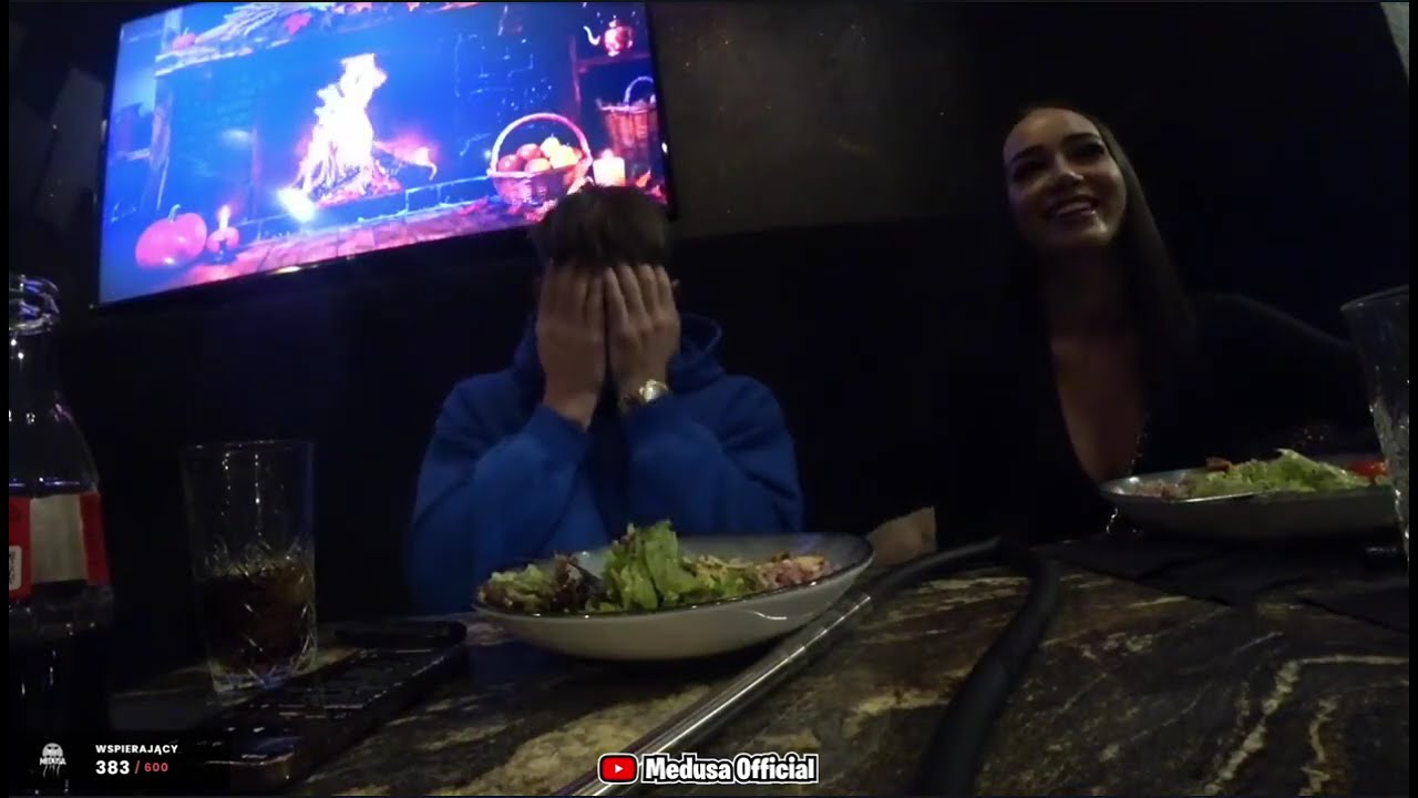 Medusa to drugi Pasut? Kolacja w Anatoli z szonem z Onlifansa i Showupa. Sałatka.