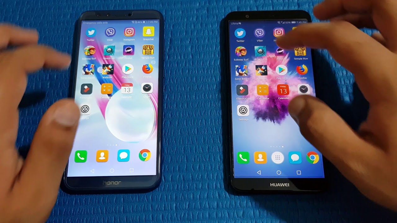 Huawei Honor 9 lite vs Huawei PSMART - Speed Test!!