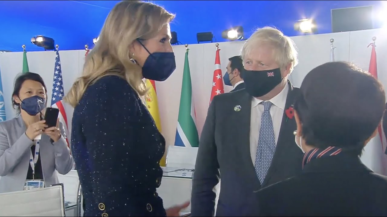 Máxima ontmoet Johnson, Widodo, Merkel en vele anderen op G20