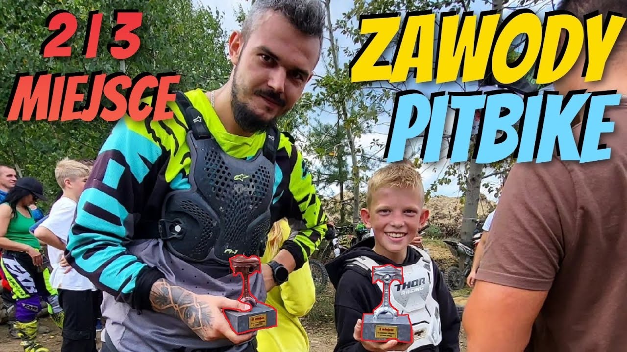 Młody z ostatniego miejsca wyprzedził wszystkich ! Zawody pibike - 2 miejsca na podium nasze
