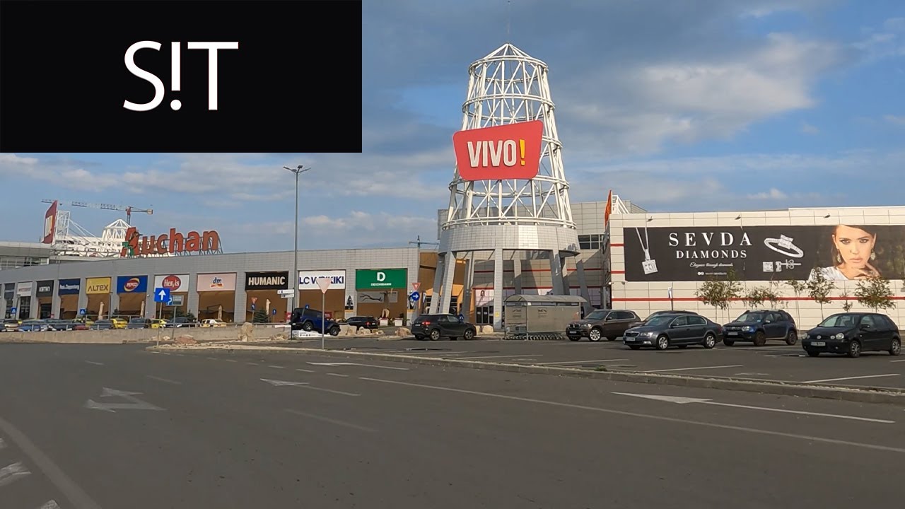 Constanta - Centru Catre Vivo Mall In Trafic