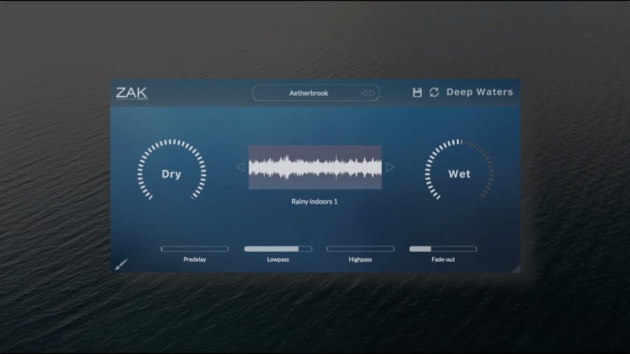 Deep Waters: Reverb Plugin Created from Water Sounds