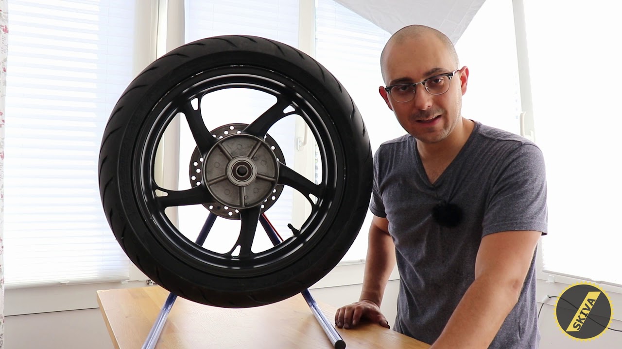 COMO FAZER BALANCEAMENTO DA RODA EM CASA | HORNET