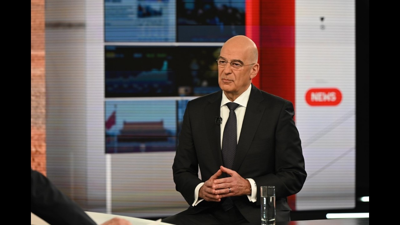 Συνέντευξη Ν.Δένδια στο κεντρικό δελτίο ειδήσεων του ALPHA με τον Αντώνη Σρόιτερ