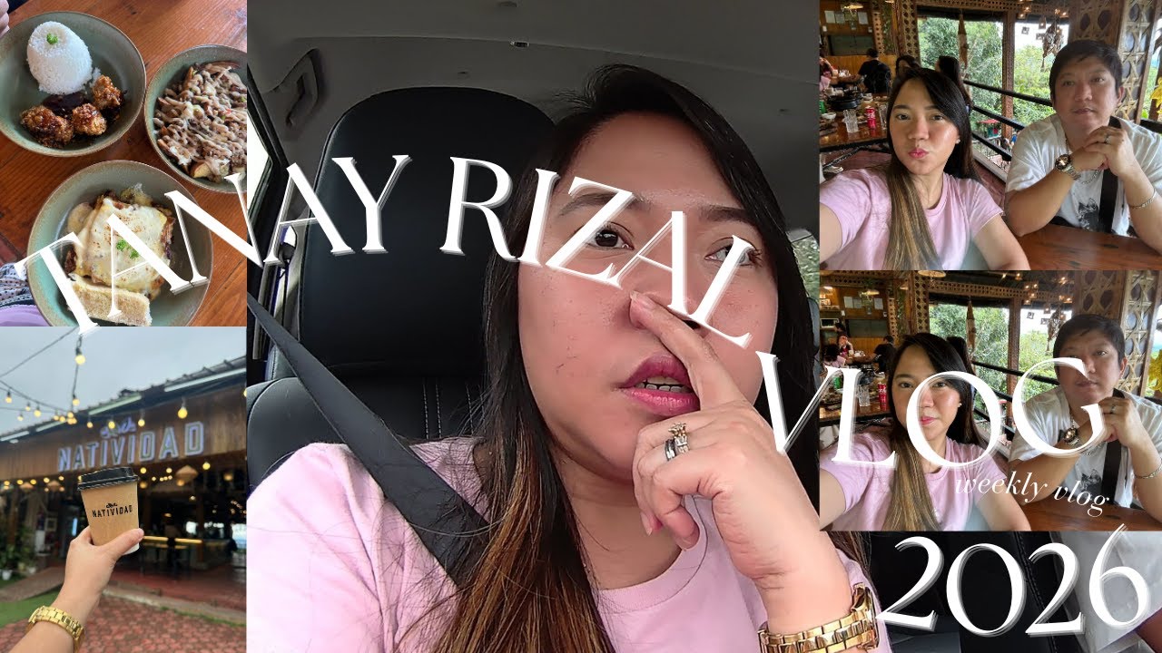 KAPE NATIVIDAD - TANAY, RIZAL + GROCERY RUN #weeklyvlog
