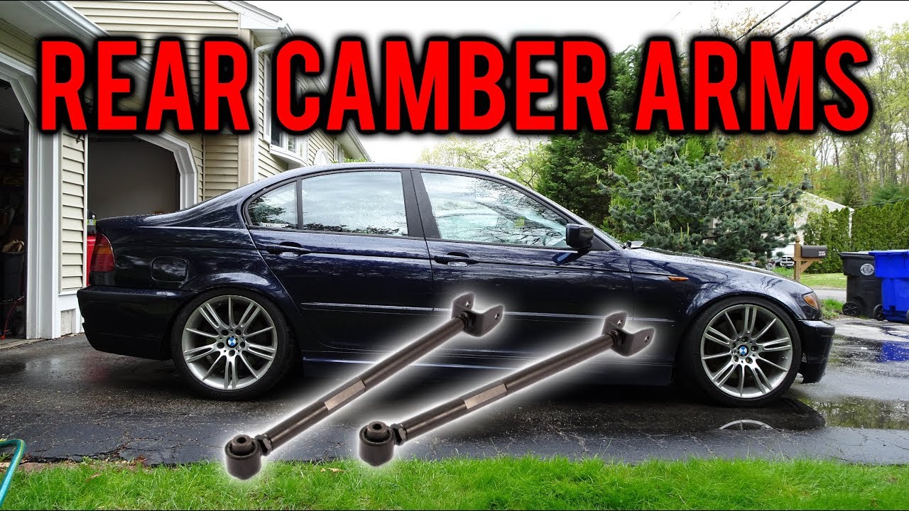 E46 Rear Camber Arms Install!