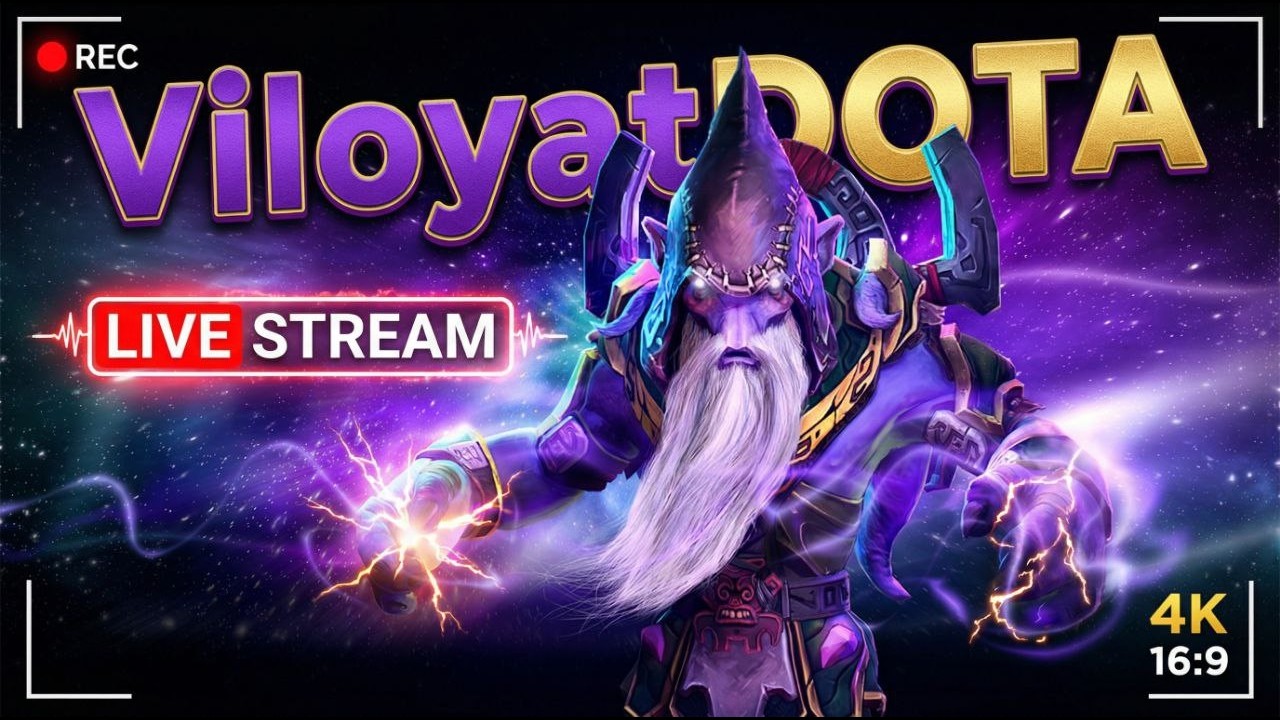 UZ MMR KO'TARAMIZ (JONLI EFIR) #dota2 #dota2live