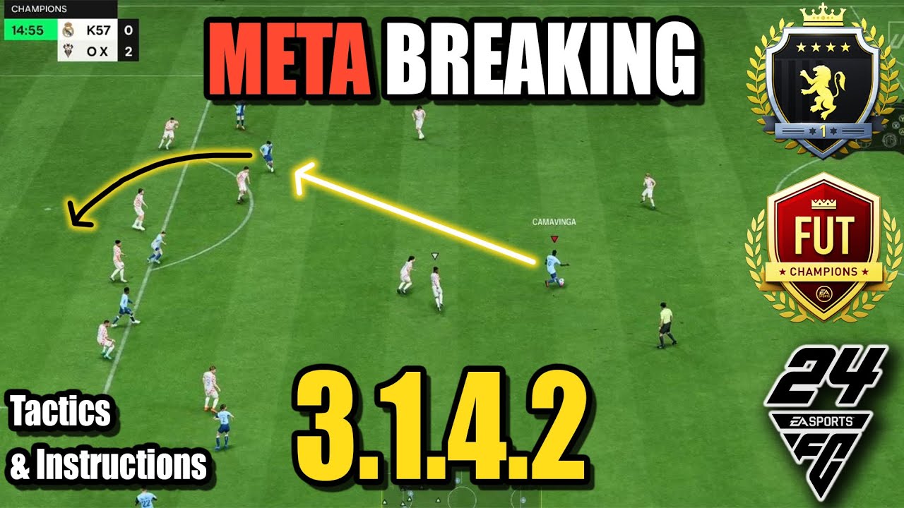 3.1.4.2 The Ultimate RAT EXTERMINATOR! FC 24 #eafc24 #fut #customtactics