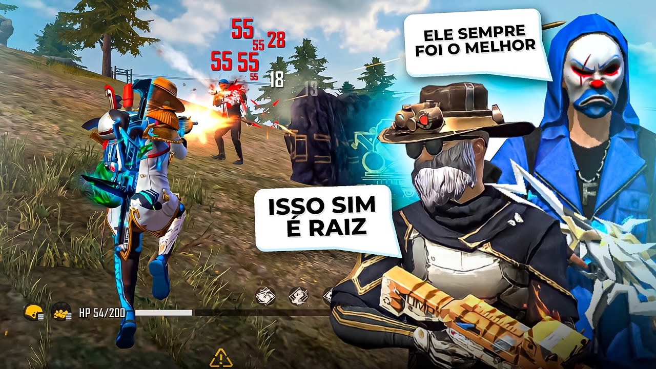IMPRESSIONANDO OS ALEATORIOS NO FREE FIRE DESDE 2018 #freefire #smithx12