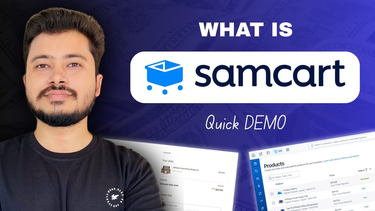 Что такое SamCart и как он работает? (Краткая демонстрация)