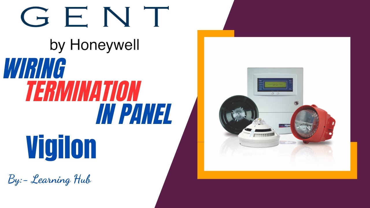 Part-9 Loops Wiring and Components inside Gent Vigilon Fire Alarm Panel