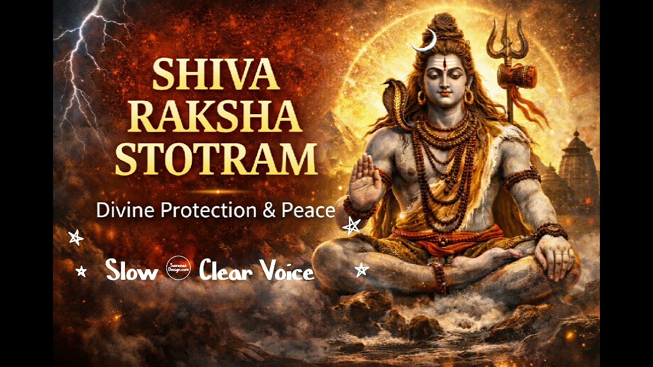 Shiva Raksha Stotram | Powerful Protection Mantra of Lord Shiva @ShivOm5-s 