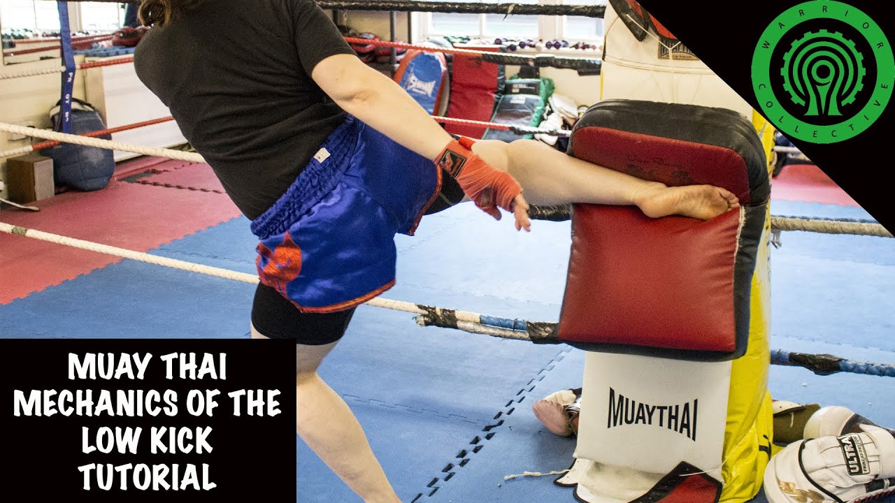 Muay Thai Mechanics of the Low Kick Tutorial
