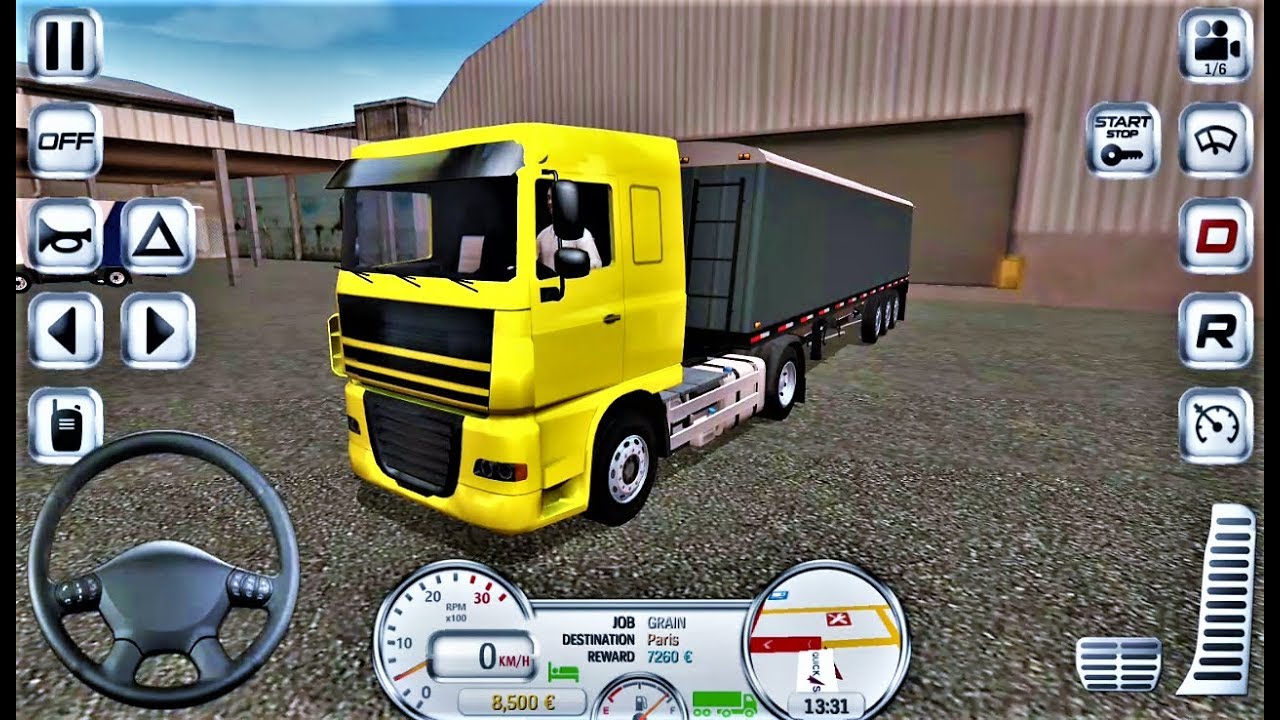 Euro Truck Driver (Simulator)-Best Android Gameplay HD