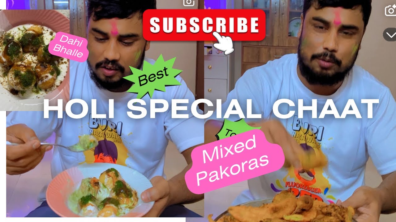 Holi Special Chaat || Home made || Amazing 