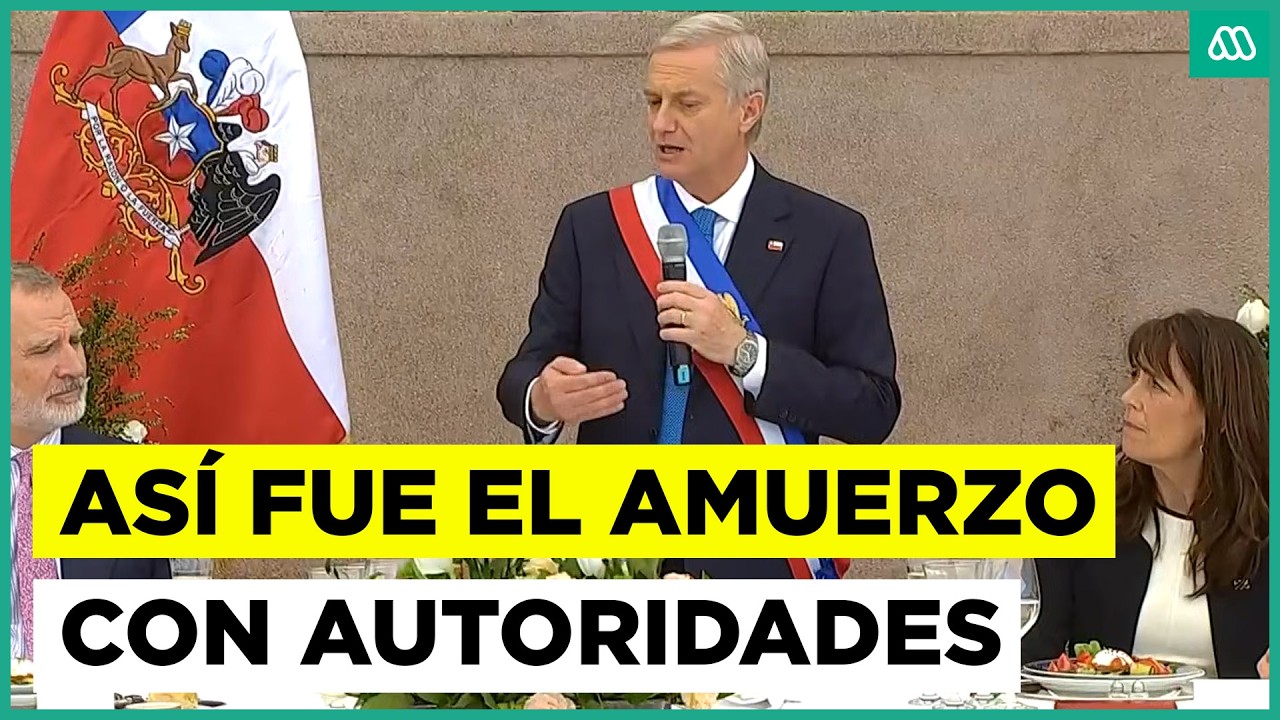 Así fue el almuerzo oficial del nuevo Gobierno con las autoridades invitadas