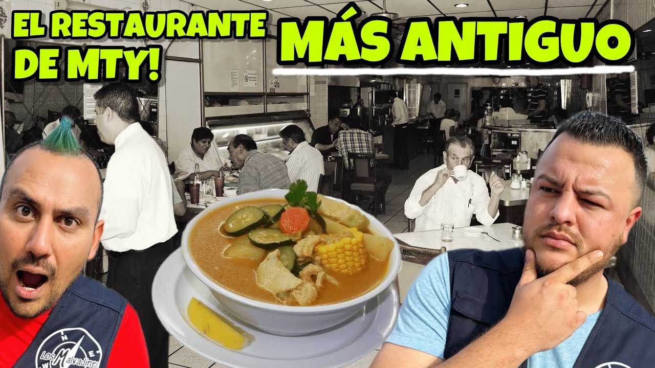 Visitamos EL PRIMER RESTAURANTE en la historia de Monterrey