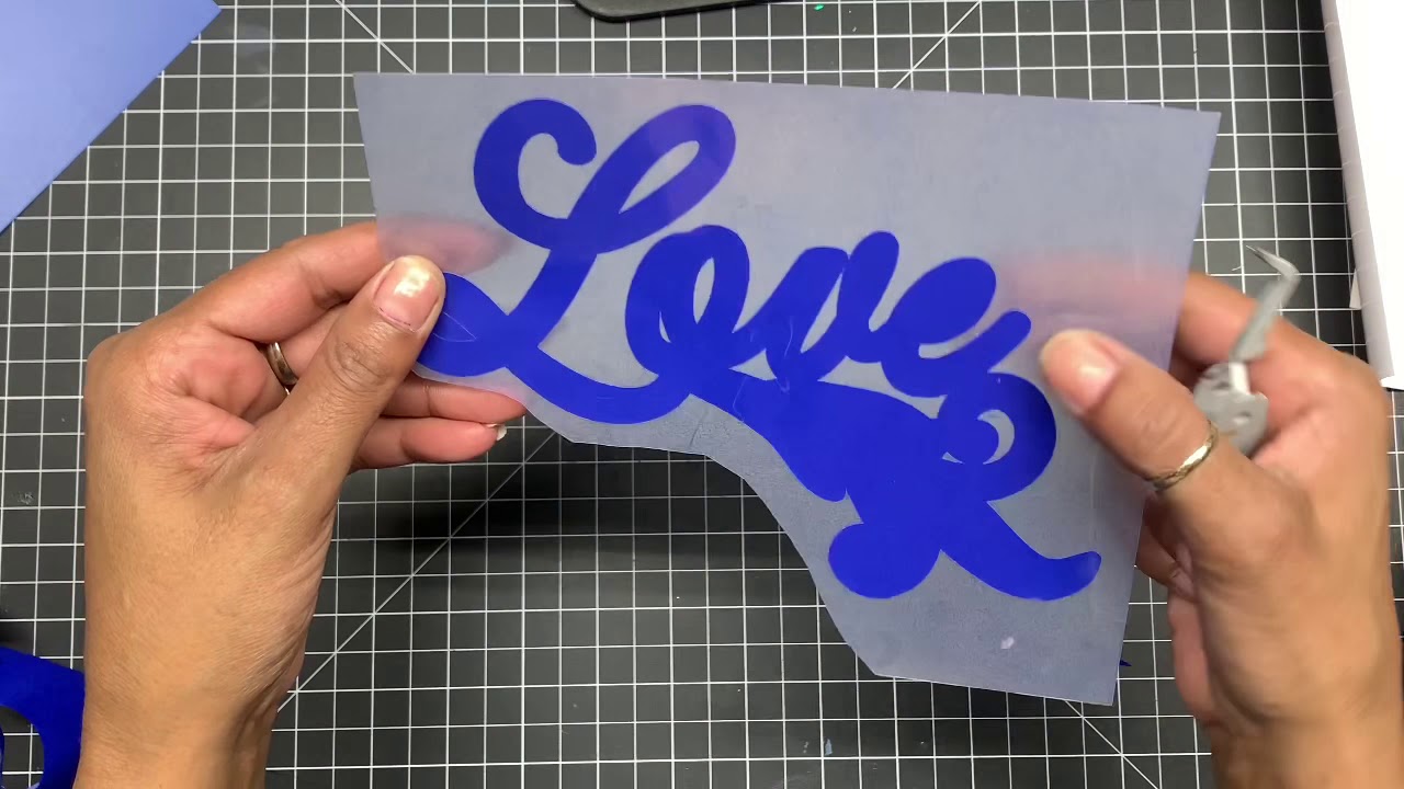 2 Layered Flock HTV Love Shirt