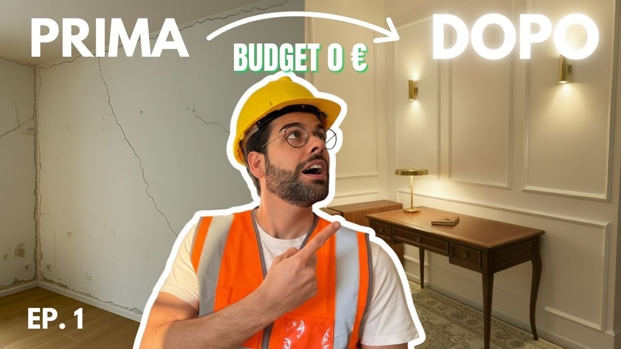 RINNOVO LO STUDIO con la boiserie EP.1
