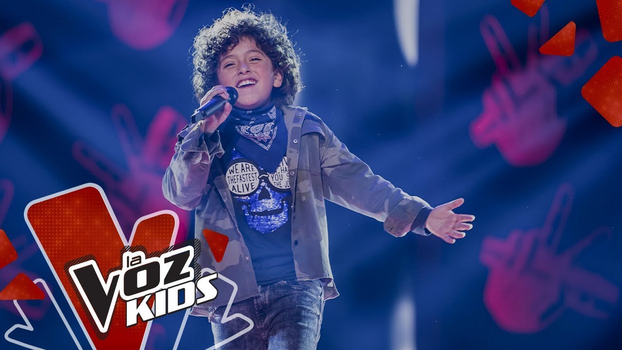 Lukas Kaskas canta Celos – Audiciones a Ciegas | La Voz Kids Colombia 2019