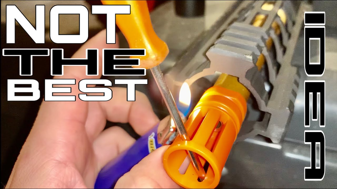 Airsoft Tracer Unit Replacing Flash Hider