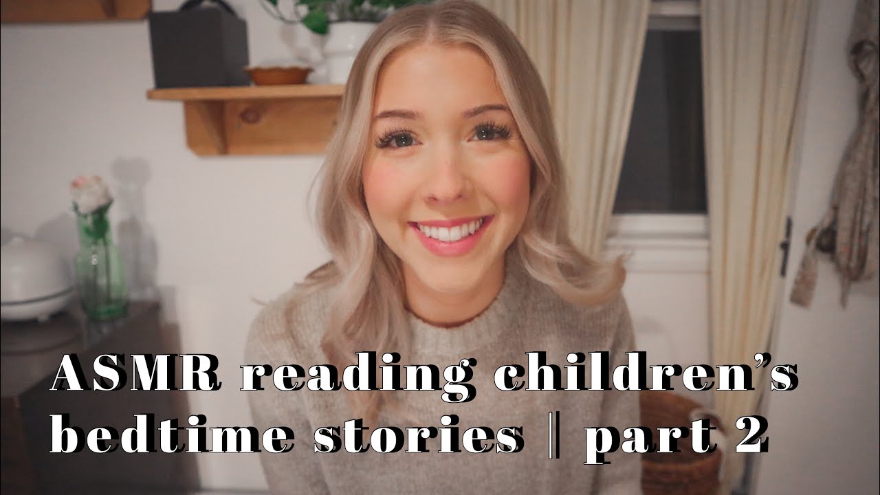 ASMR reading children's bedtime stories | part 2