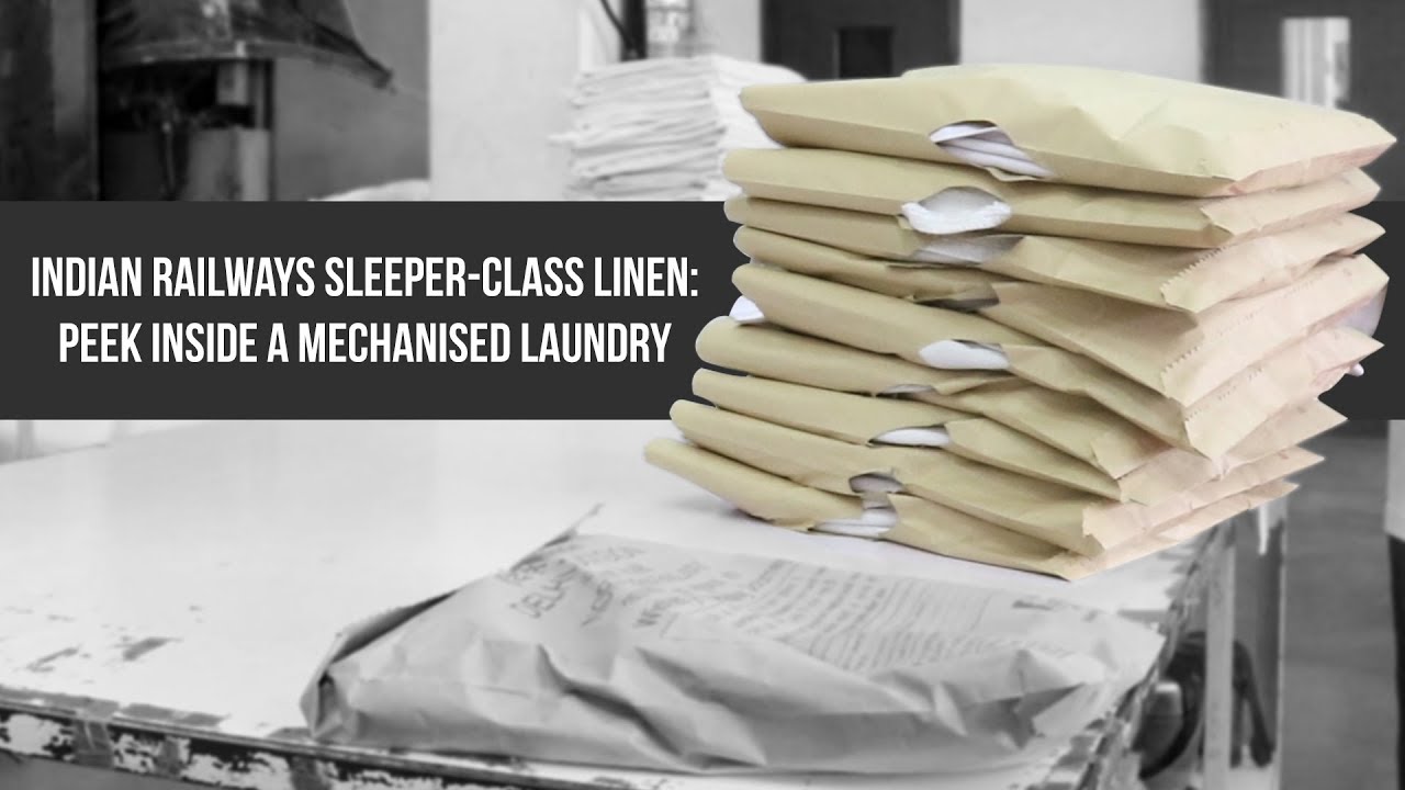 Indian Railways Sleeper-Class Linen: Peek Inside A Mechanised Laundry