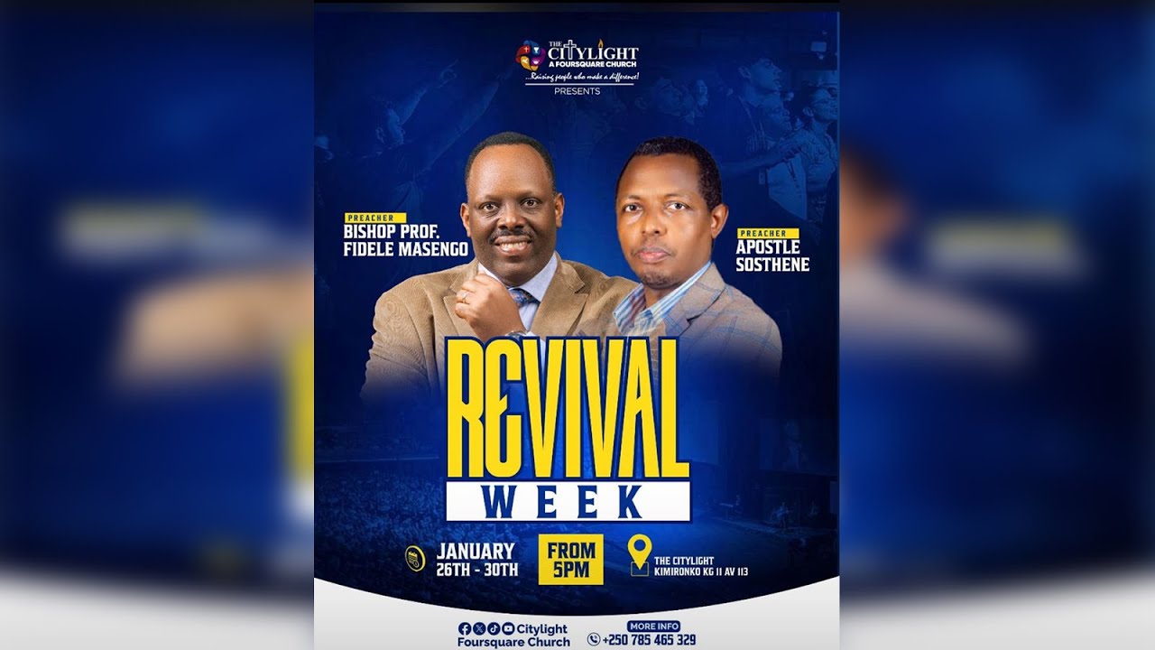 REVIVAL WEEK :DAY2 || WITH AP. SOSTHENE SERUKIZA ||27 JANUARY 2026