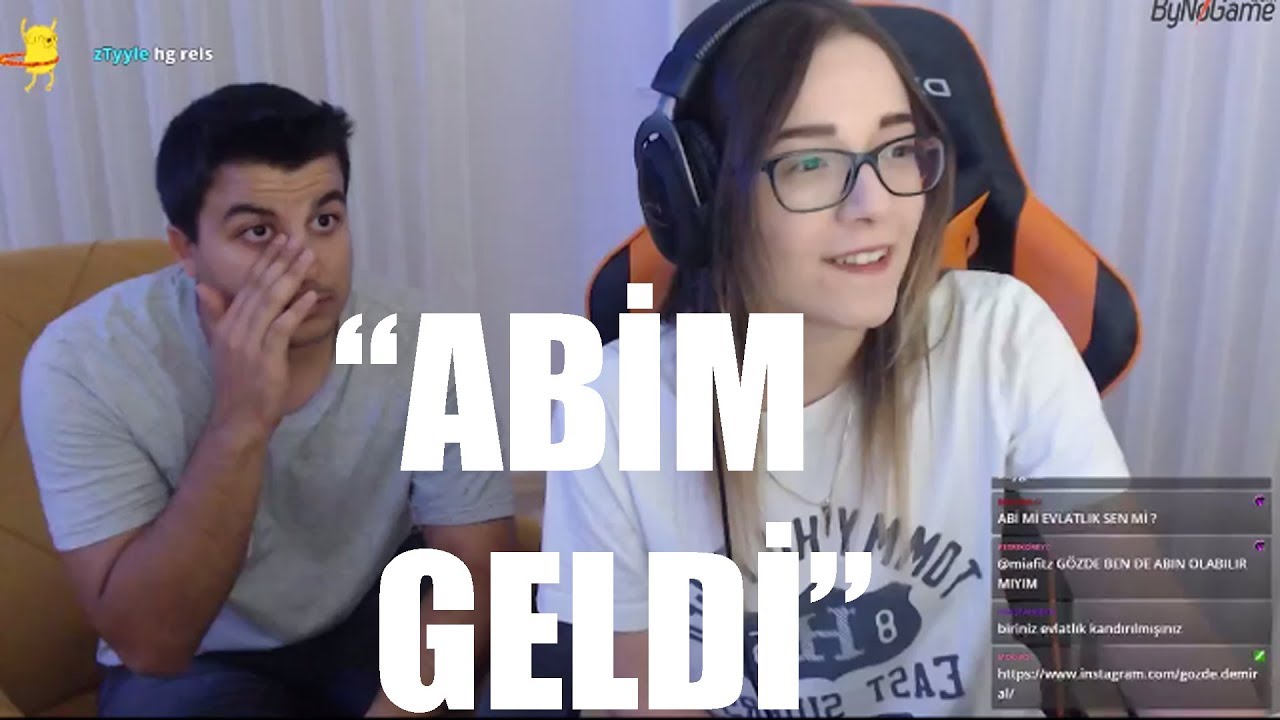 miafitz Yayındayken Abisi Geliyor