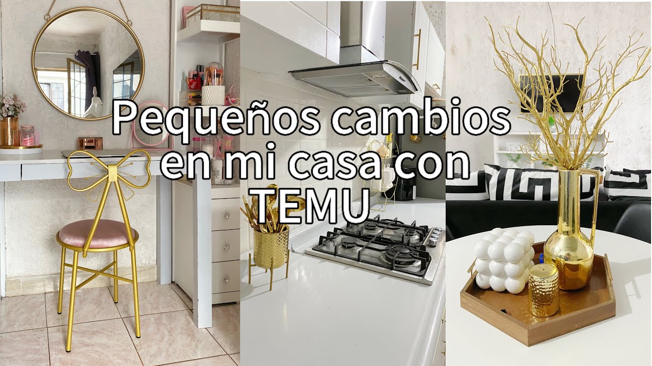 HACIENDO CAMBIOS EN MI CASA ✅CON TEMU|PEQUEÑO HAUL ✨