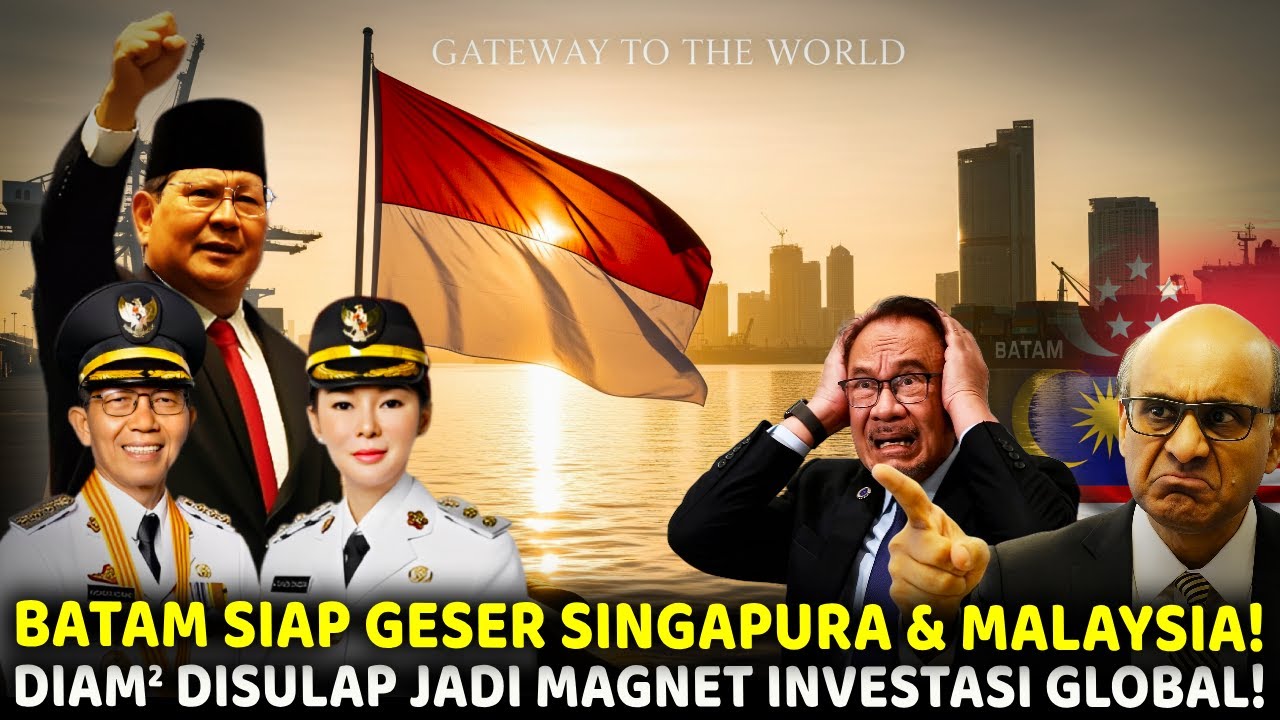 NGERI! Batam Siap Tantang Singapura & Malaysia di Jalur Perdagangan Internasional!