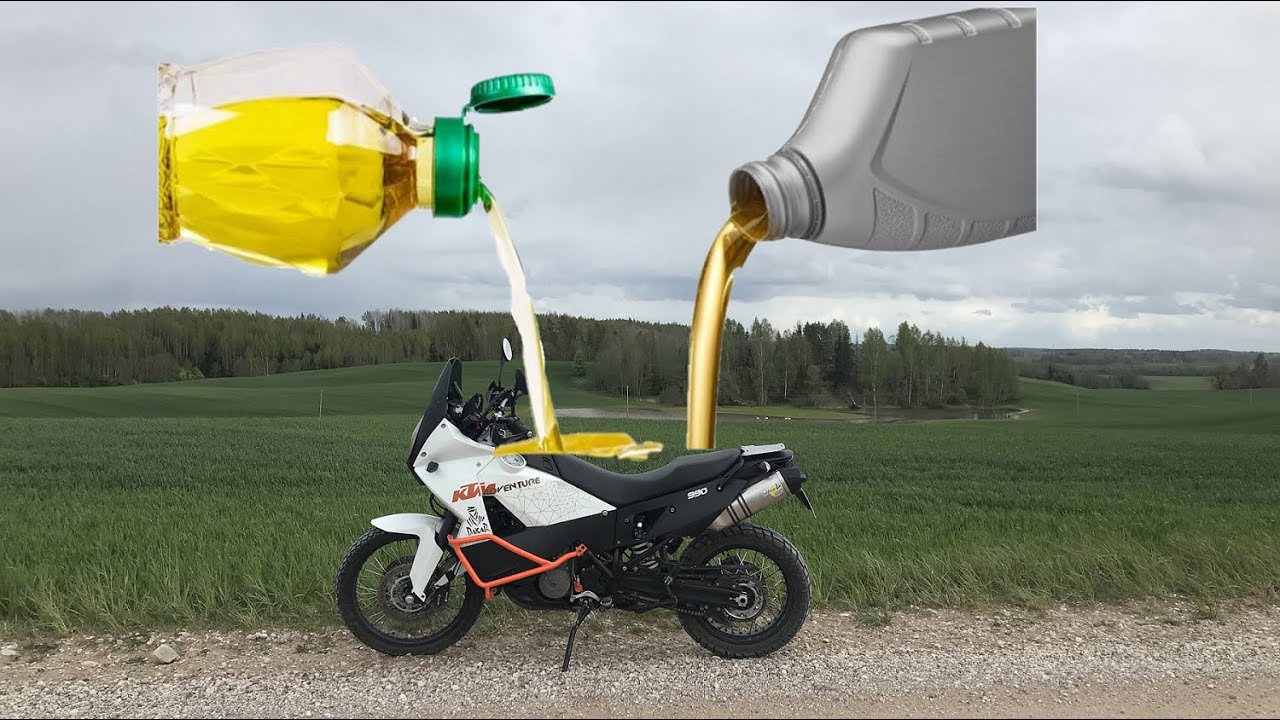 Как поменять масло на KTM adventure 990 🏍 How to change oil on KTM adventure 990