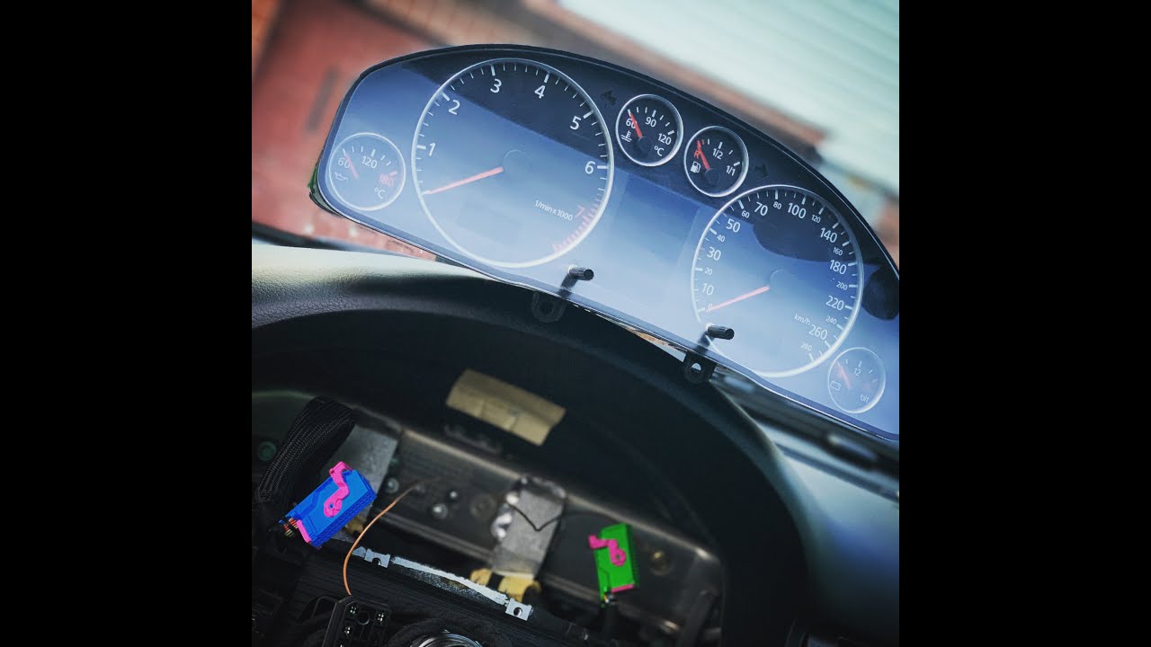 Montaż licznik Full fis w Audi A6 C5 oraz A4 B5,