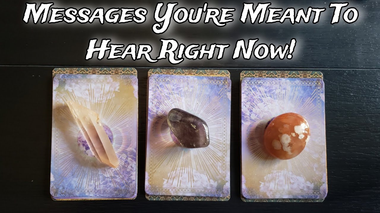 💜🌟 Messages You Are Meant To Hear Right Now! 🔮🌟💜  Pick A Card Reading