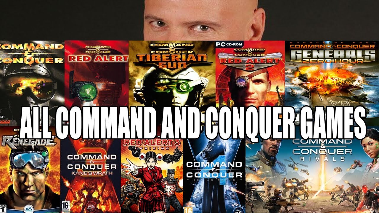 All Command and Conquer Games at the Same Time! 1995 to 2018 Evolution