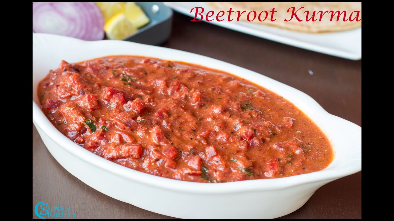 Beetroot Kurma